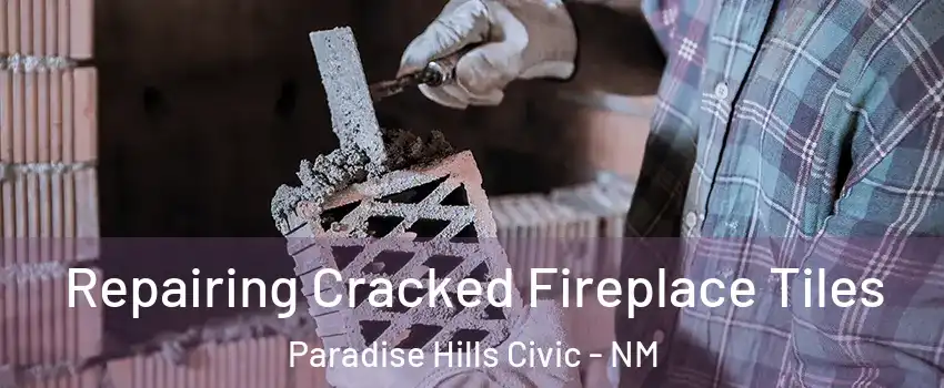 Repairing Cracked Fireplace Tiles Paradise Hills Civic - NM