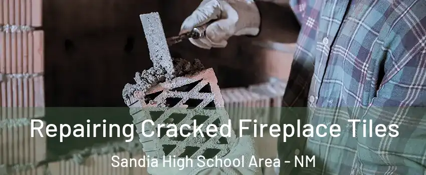Repairing Cracked Fireplace Tiles Sandia High School Area - NM