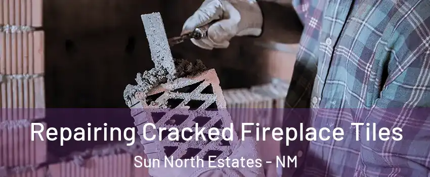 Repairing Cracked Fireplace Tiles Sun North Estates - NM