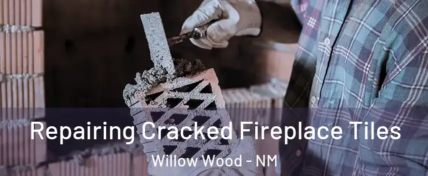 Repairing Cracked Fireplace Tiles Willow Wood - NM