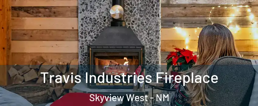 Travis Industries Fireplace Skyview West - NM
