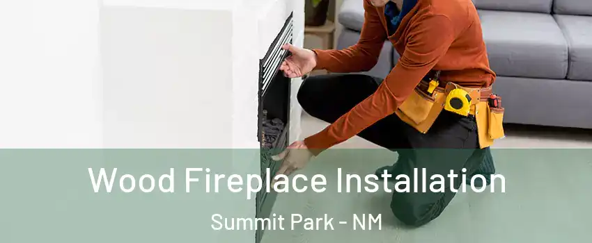 Wood Fireplace Installation Summit Park - NM