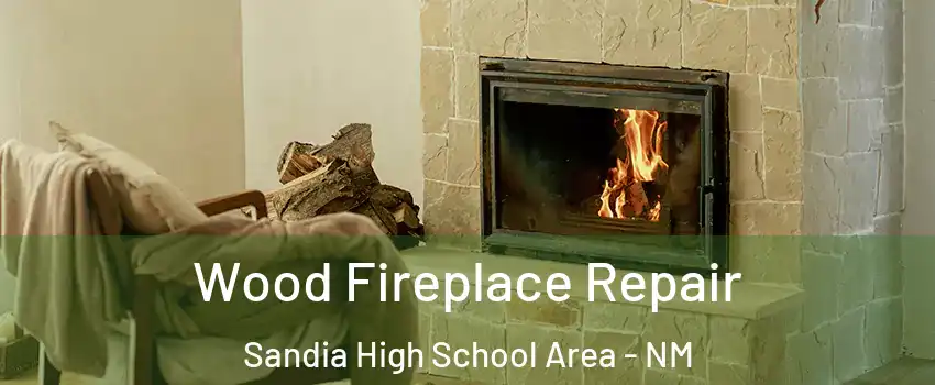 Wood Fireplace Repair Sandia High School Area - NM