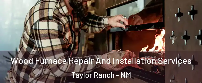 Wood Furnace Repair And Installation Services Taylor Ranch - NM